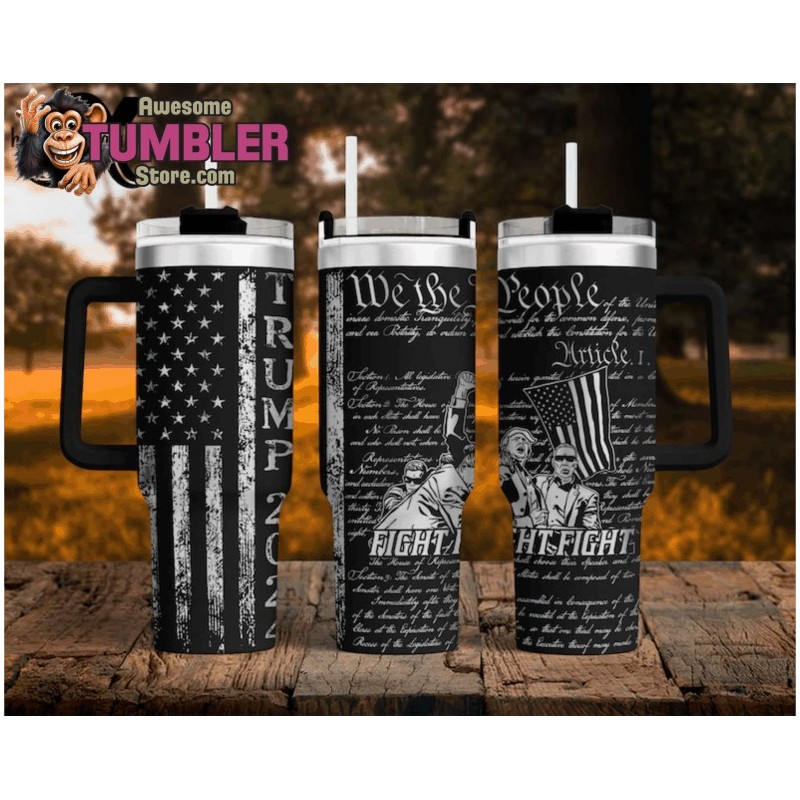 Trump Fight Tumbler