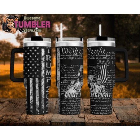 Trump Fight Tumbler