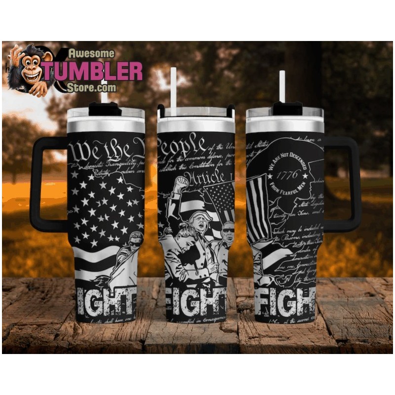 Trump "Fight Fight Fight" Tumbler