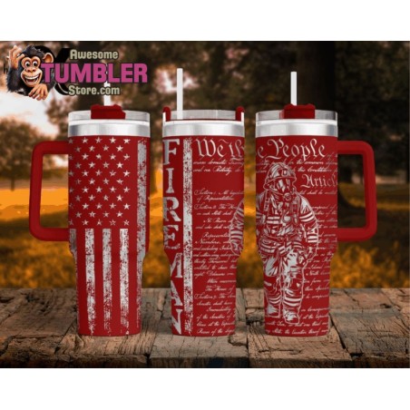 Firefighter Tumbler