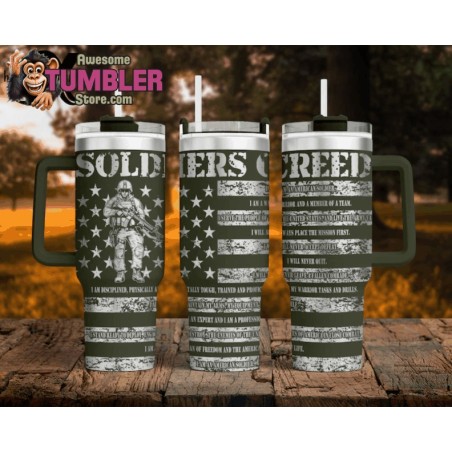 Soldiers Creed Tumbler