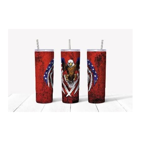 American Eagle -Red Tumbler