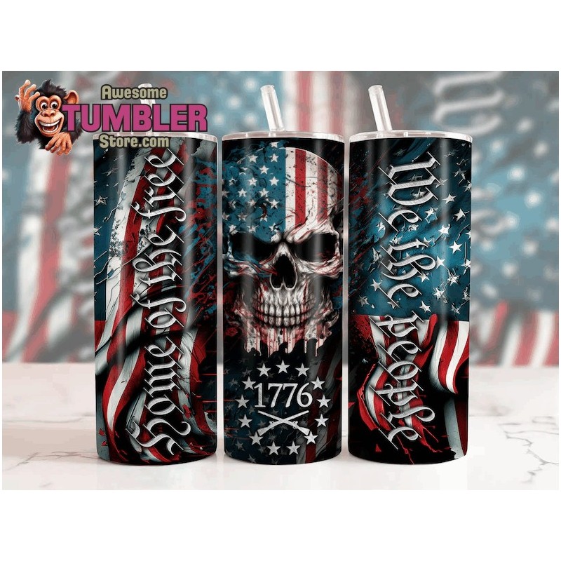 1776 We the People Home of the Free Tumbler