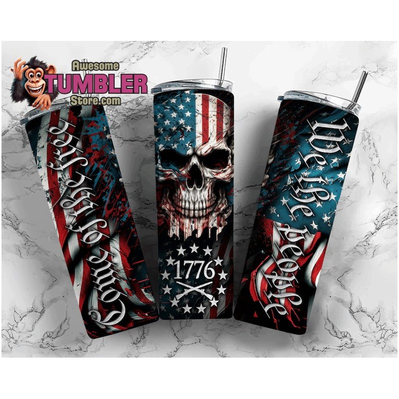 1776 We the People Home of the Free Tumbler