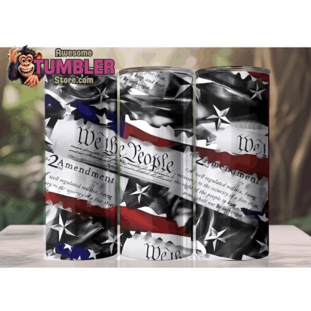 We the People 2nd Amendment Tumbler